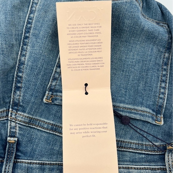 NWT NYDJ Easy Fit Ankle Lift Tuck Technology Denim Jeans Size 6 Women's - Picture 6 of 11